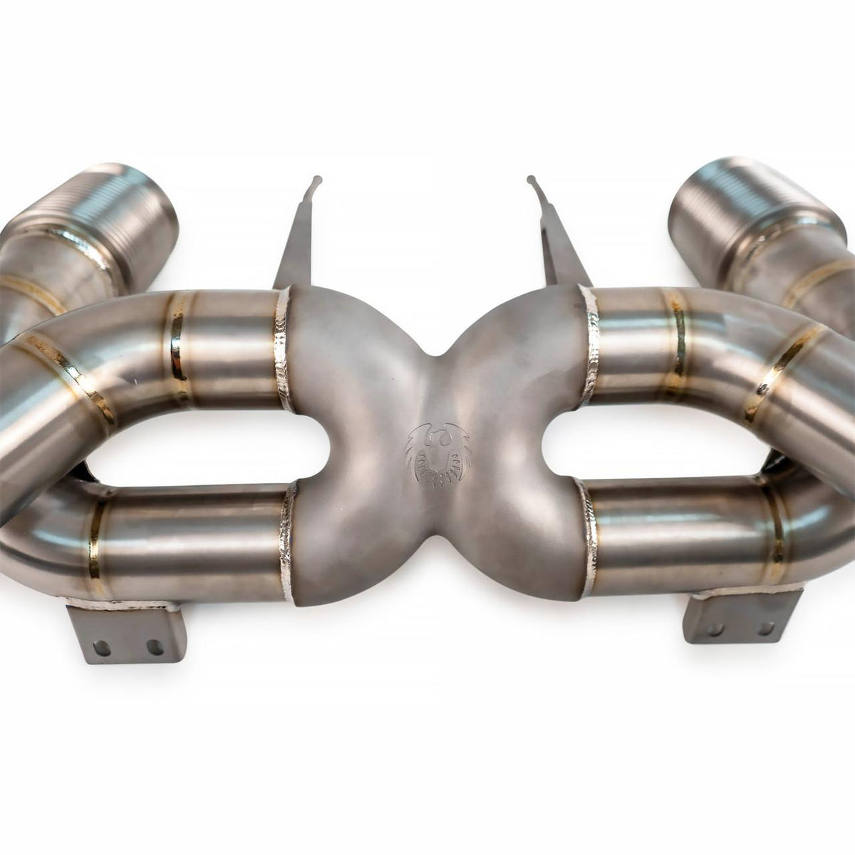 2017-2023 McLaren 720S Fabspeed Supreme Titanium X-Pipe Exhaust System - image 3