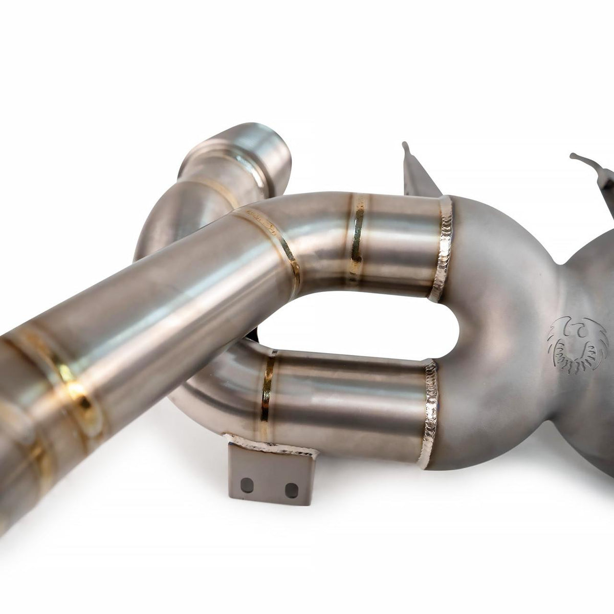 2017-2023 McLaren 720S Fabspeed Supreme Titanium X-Pipe Exhaust System - image 4