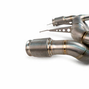 2017-2023 McLaren 720S Fabspeed Supreme Titanium X-Pipe Exhaust System - image 6