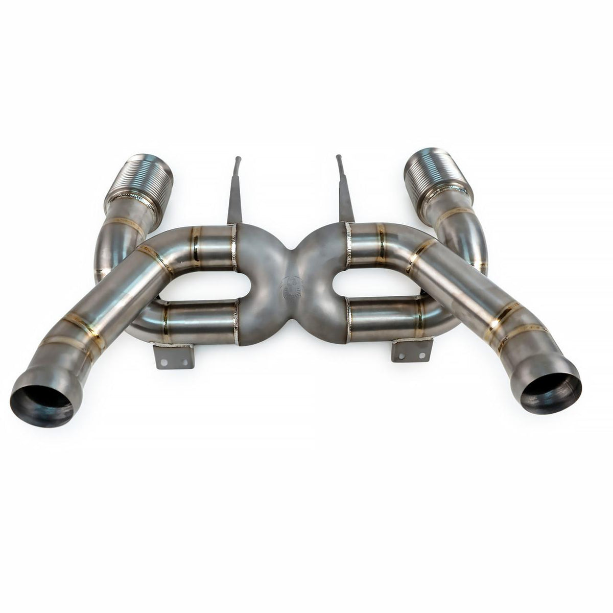 2017-2023 McLaren 720S Fabspeed Supreme Titanium X-Pipe Exhaust System - image 1