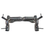 2015-2019 Ferrari 488 / Pista Fabspeed Supreme Titanium X-Pipe Exhaust - image 2