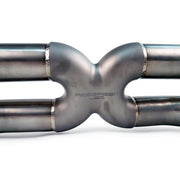 2015-2019 Ferrari 488 / Pista Fabspeed Supreme Titanium X-Pipe Exhaust - image 4
