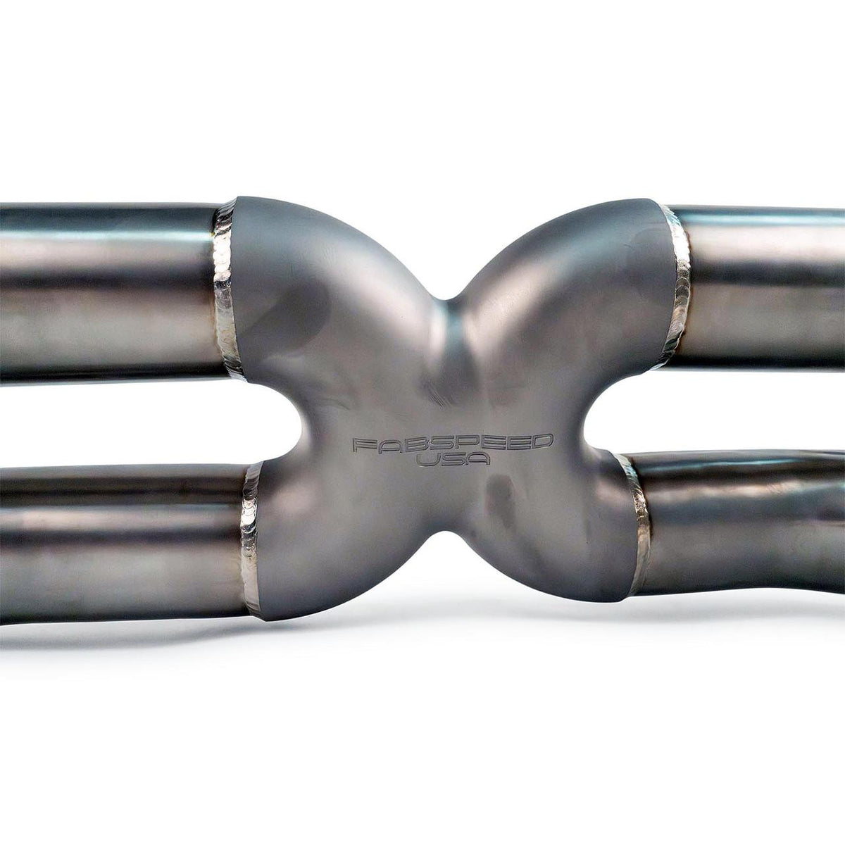2015-2019 Ferrari 488 / Pista Fabspeed Supreme Titanium X-Pipe Exhaust - image 4