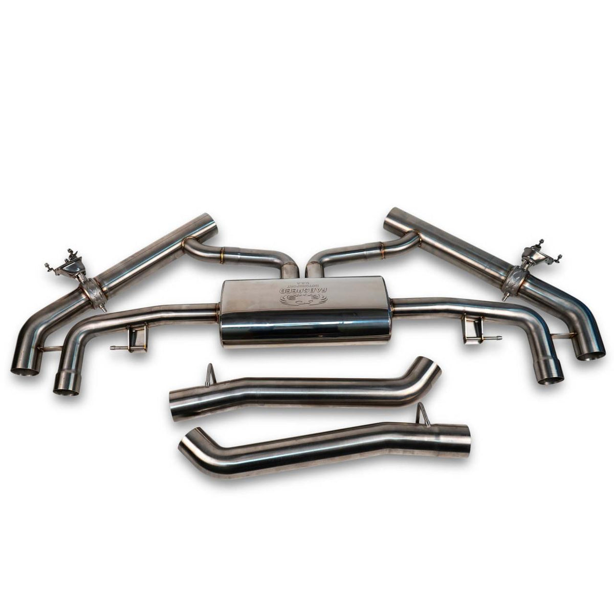2019-2023 BMW X5M / X6M Fabspeed Valved Exhaust - image 1
