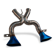 2011-2014 McLaren MP4-12C Fabspeed Supreme Titanium X-Pipe Exhaust System - image 1