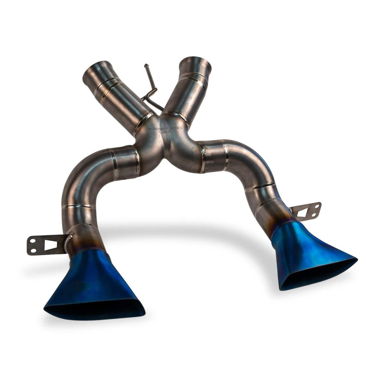 2011-2014 McLaren MP4-12C Fabspeed Supreme Titanium X-Pipe Exhaust System - image 1