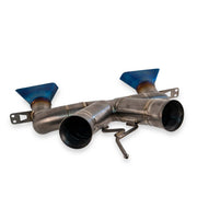 2011-2014 McLaren MP4-12C Fabspeed Supreme Titanium X-Pipe Exhaust System - image 6