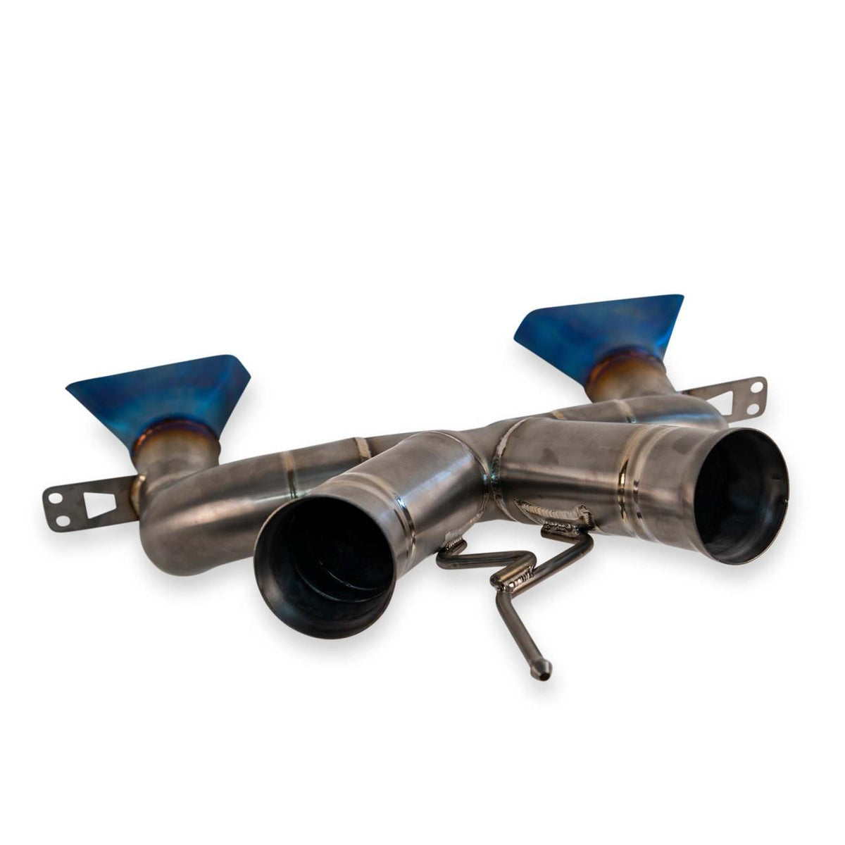 2011-2014 McLaren MP4-12C Fabspeed Supreme Titanium X-Pipe Exhaust System - image 6