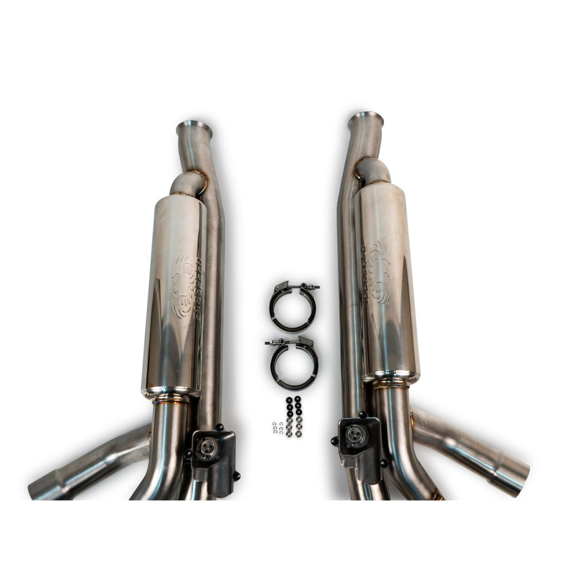 2019-2024 Mercedes-Benz G550 Fabspeed Valved Exhaust with Triple Tips - image 9