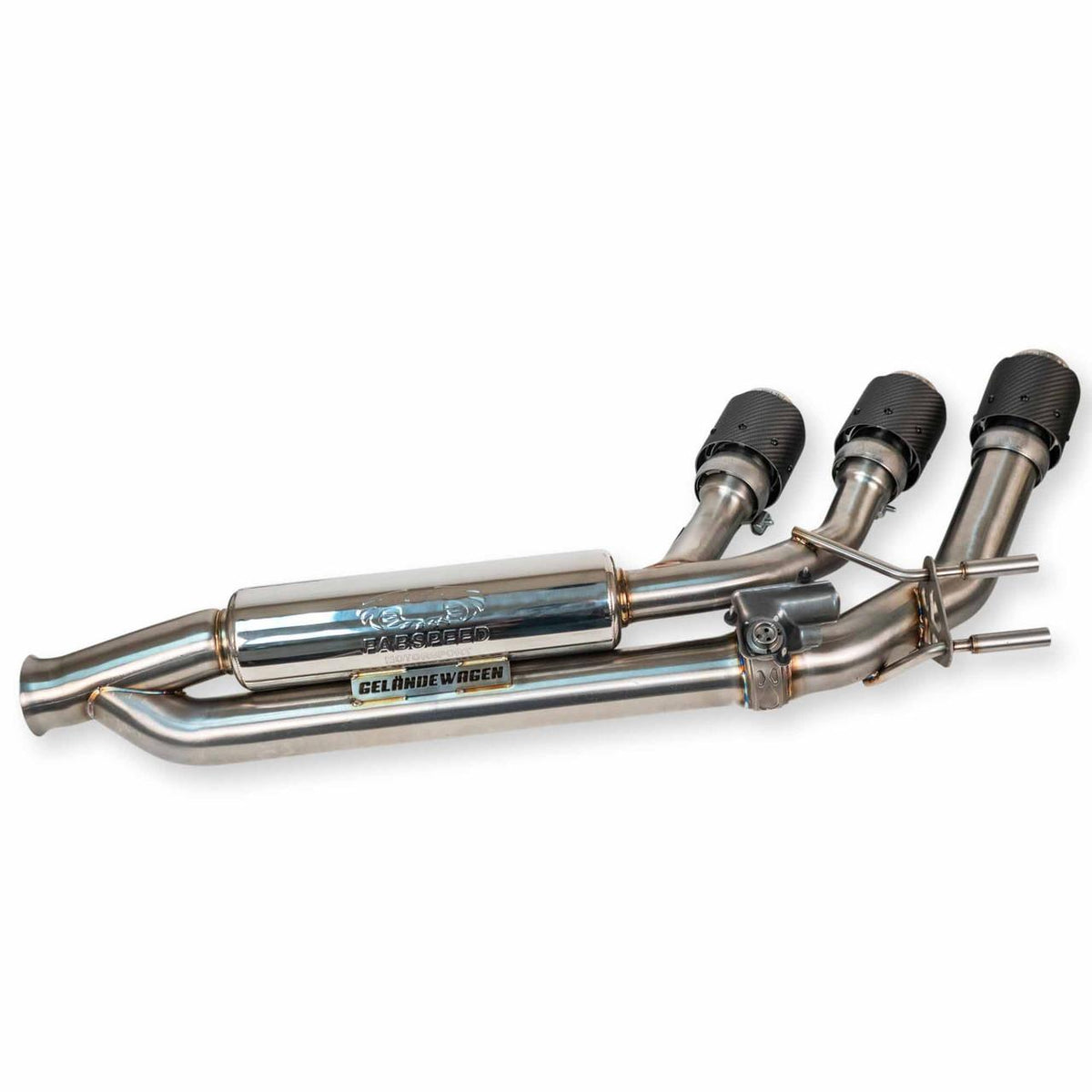 2019-2024 Mercedes-Benz G550 Fabspeed Valved Exhaust with Triple Tips - image 6