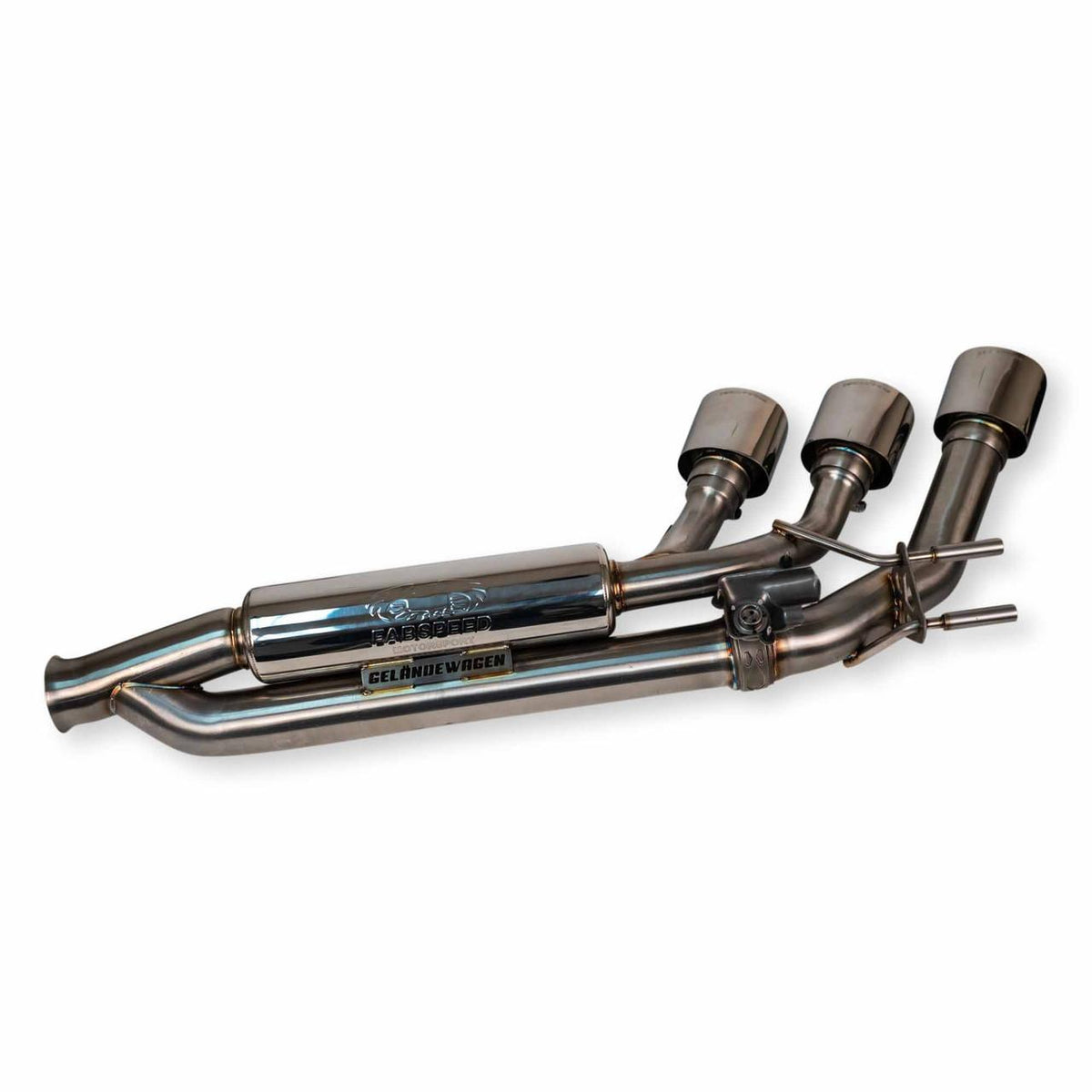 2019-2026 Mercedes-Benz AMG G63 Fabspeed Valved Exhaust with Triple Tips - image 5