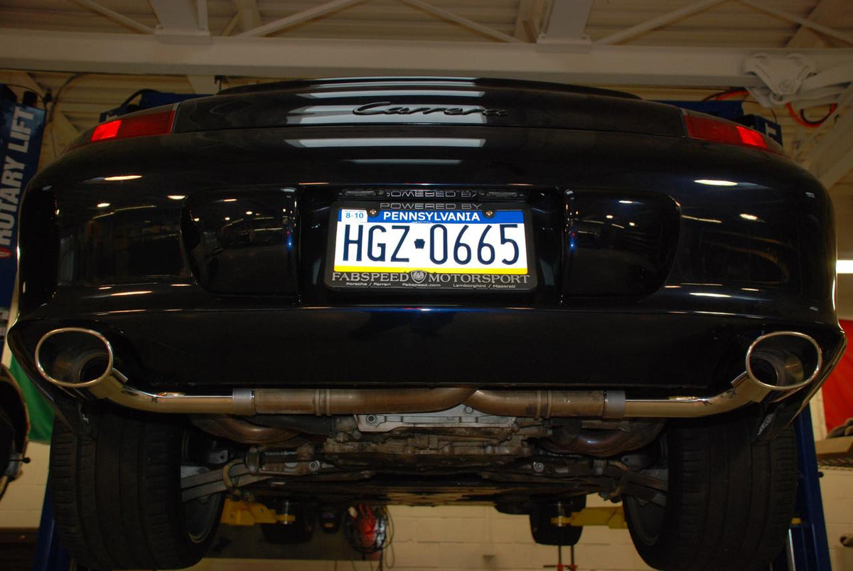 1999-2004 Porsche 996 Carrera Fabspeed Muffler Bypass Pipes - image 5
