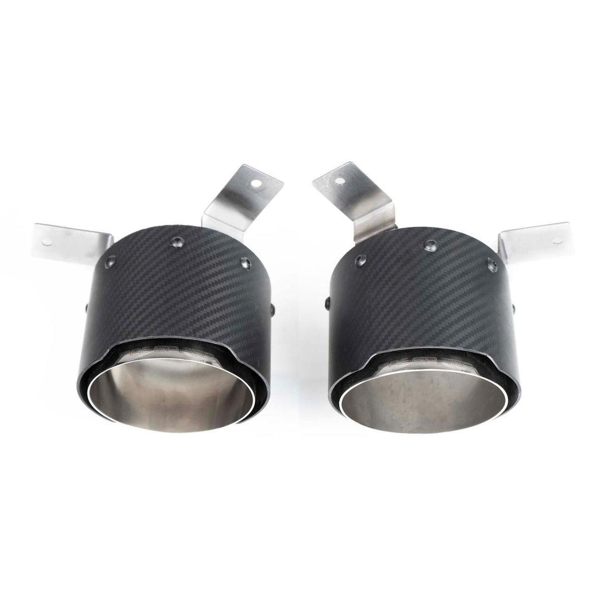 2020-2023 Ferrari F8 Tributo Fabspeed Carbon Fiber Exhaust Tips - image 1