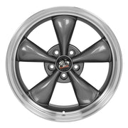 OE Wheels FR01 18x9 Gloss Anthracite Machined Lip wheel, 5x114.3, 24mm offset