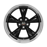 OE Wheels FR01 18x10 Gloss Black Machined Lip wheel, 5x114.3, 22mm offset