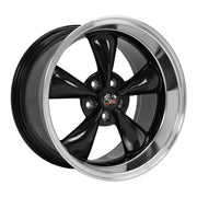 OE Wheels FR01 18x10 Gloss Black Machined Lip wheel, 5x114.3, 22mm offset