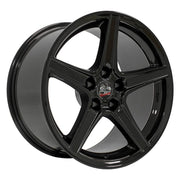 OE Wheels FR06B 18x10 Gloss Black wheel, 5x114.3, 22mm offset
