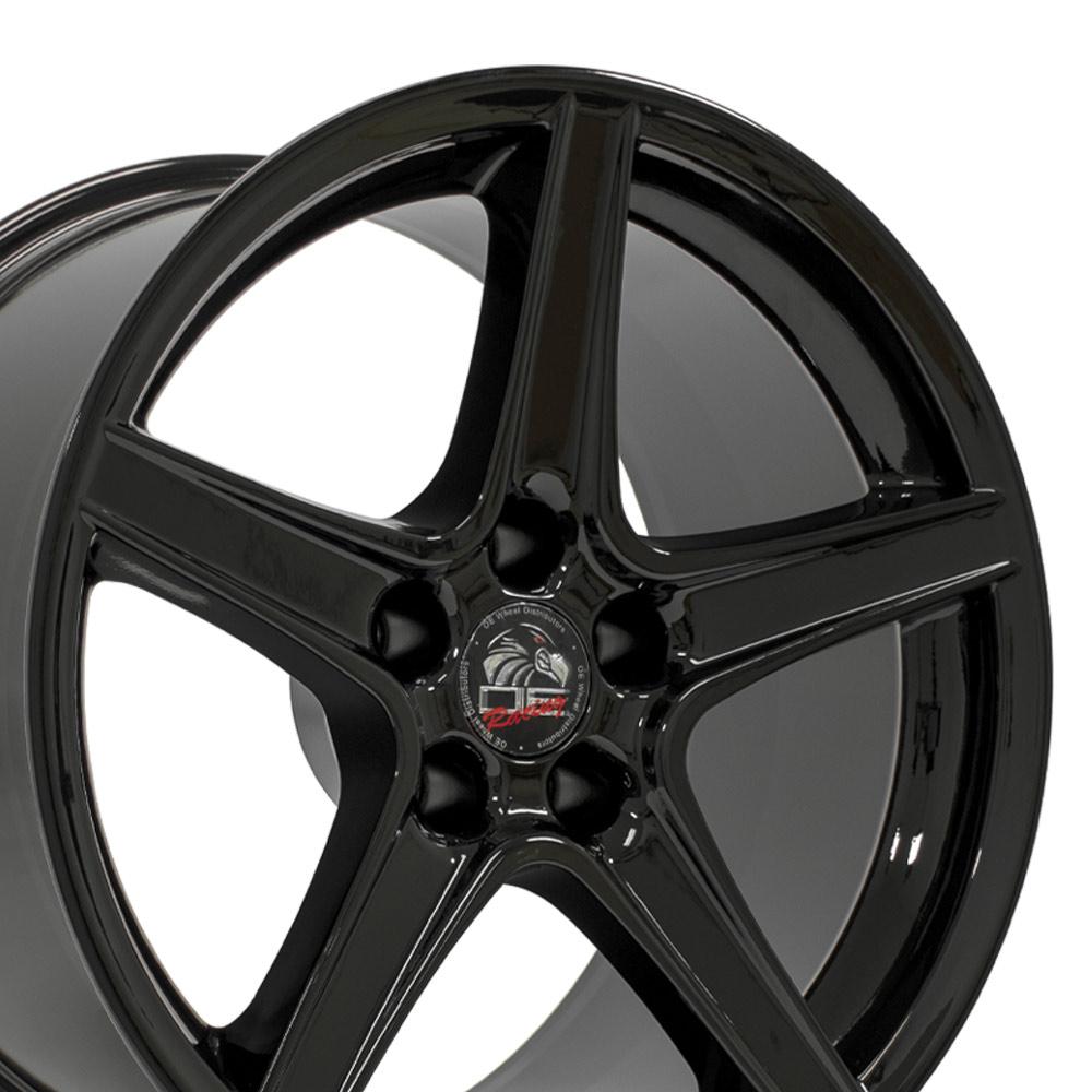OE Wheels FR06B 18x10 Gloss Black wheel, 5x114.3, 22mm offset