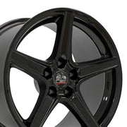 OE Wheels FR06B 18x10 Gloss Black wheel, 5x114.3, 22mm offset