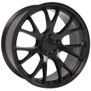 OE Wheels DG15 20x10 Satin Black wheel, 5x115, 18mm offset