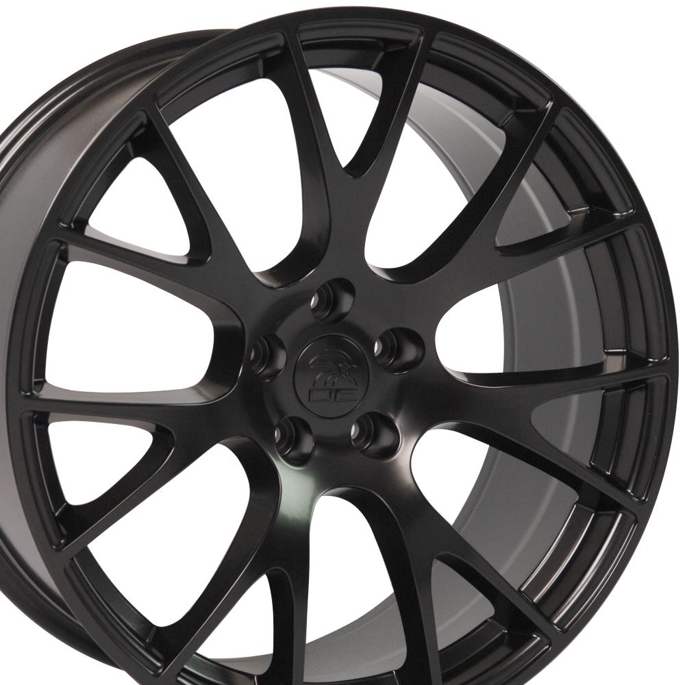 OE Wheels DG15 20x10 Satin Black wheel, 5x115, 18mm offset