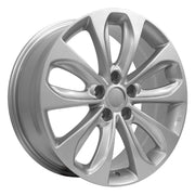 OE Wheels HY02 18x7.5 Gloss Silver wheel, 5x114.3, 48mm offset