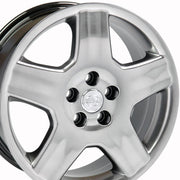 OE Wheels LX02 18x7.5 Gloss Hyper Black wheel, 5x114.3, 45mm offset
