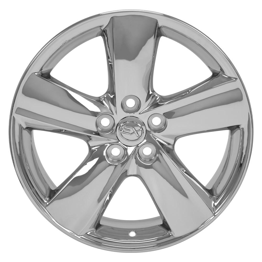Set of 4 OE Wheels LX19 18x8 Chrome wheel, 5x114.3, 35mm offset
