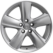 Set of 4 OE Wheels LX19 18x8 Gloss Hyper Silver wheel, 5x114.3, 35mm offset