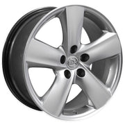 OE Wheels LX19 18x8 Gloss Hyper Silver wheel, 5x114.3, 35mm offset
