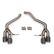 2014-2018 Porsche Macan S / GTS / Turbo Fabspeed Rear Slip-on Sport Exhaust - image 1
