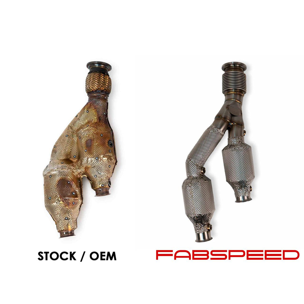 2023-2026 Lamborghini Revuelto GERMAN Fabspeed HJS Sport RACE CAT with Heat Shield - image 7