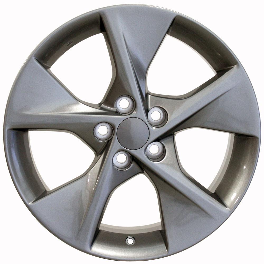 OE Wheels TY12 18x7.5 Gloss Gunmetal wheel, 5x114.3, 45mm offset