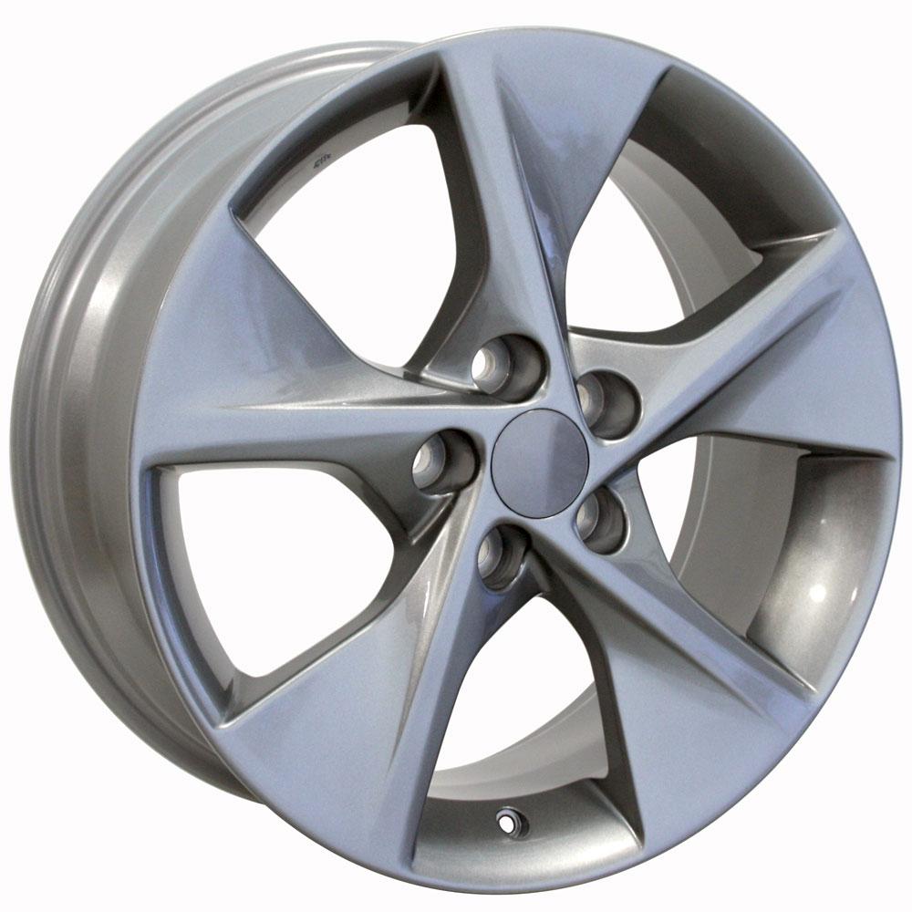 OE Wheels TY12 18x7.5 Gloss Gunmetal wheel, 5x114.3, 45mm offset