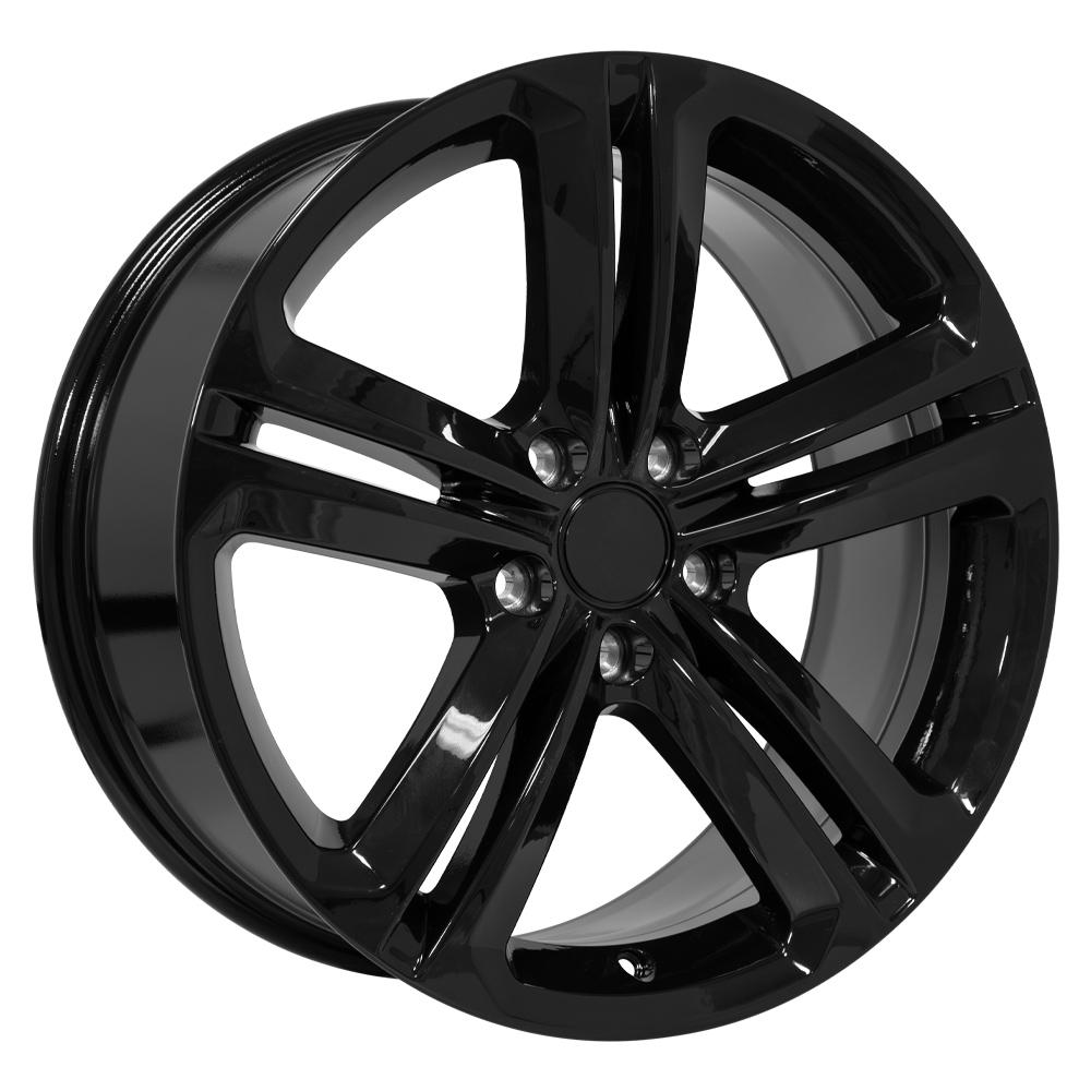 Set of 4 OE Wheels VW18 18x8 Gloss Black wheel, 5x112, 41mm offset