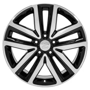 OE Wheels VW27 18x7.5 Gloss Black Machined wheel, 5x112, 51mm offset