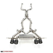 2021-2026 BMW M3/M4 (G80/G82) Fabspeed Supersport X-Pipe Valved Exhaust System - image 4