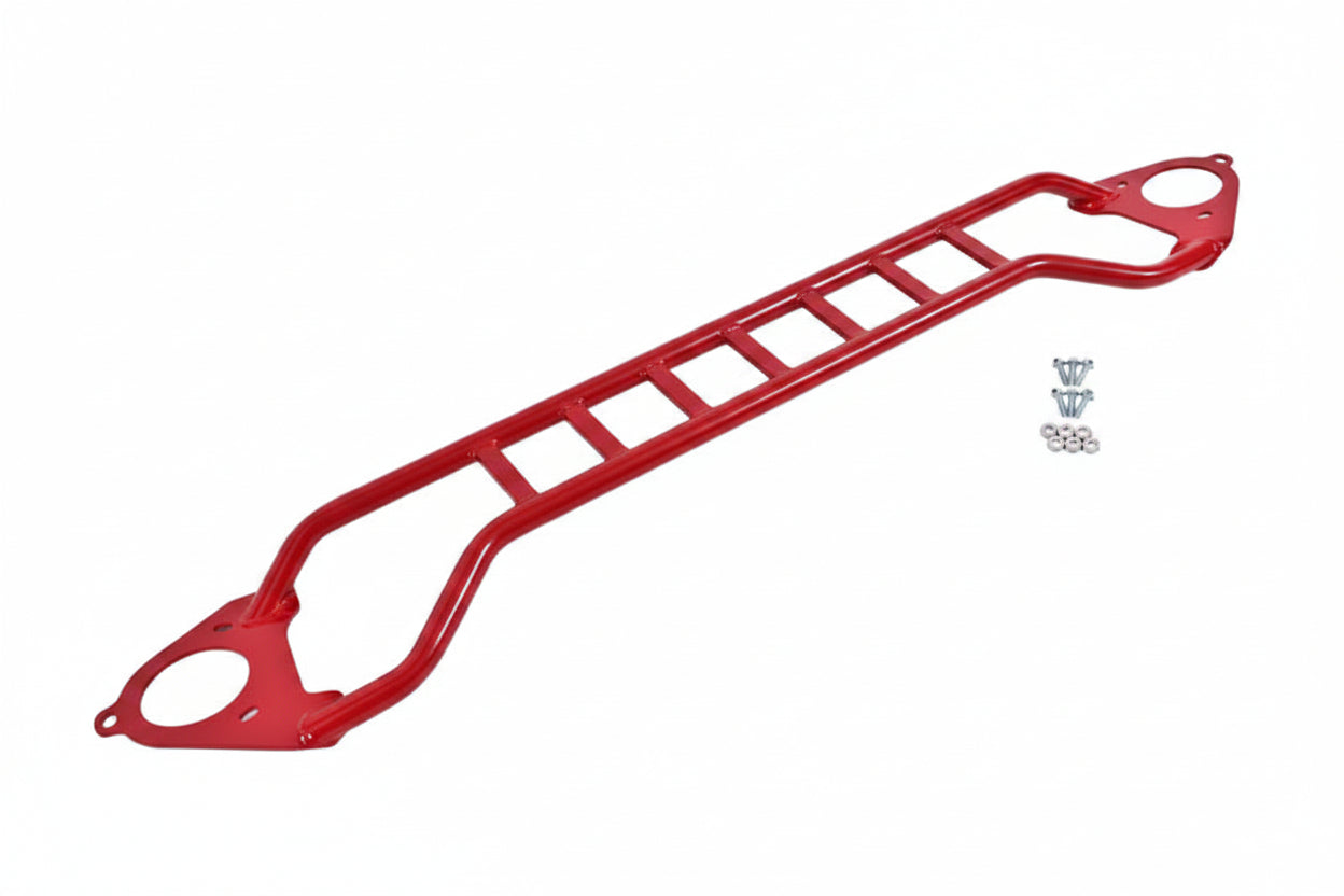 BMR 16-17 6th Gen Camaro Front Twin Tube Design Strut Tower Brace - Red