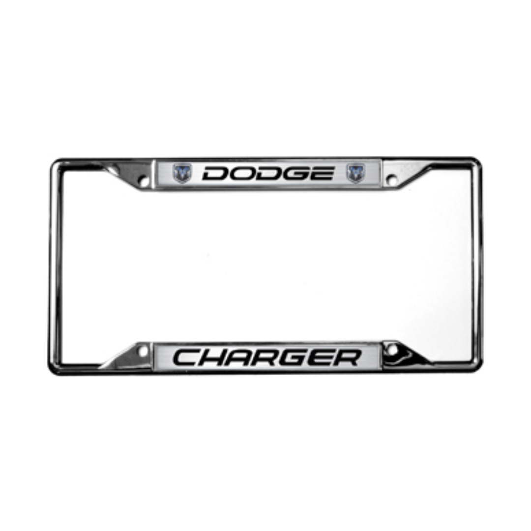 Dodge Charger Chrome License Plate Frame