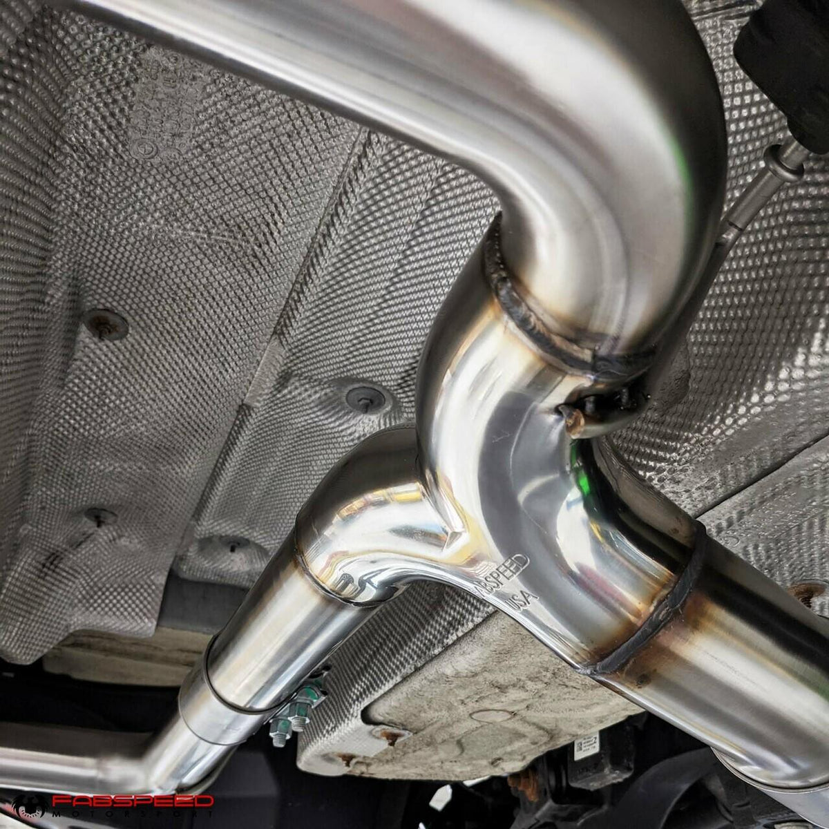 2016-2021 BMW M240i (F22) Fabspeed Muffler Bypass Exhaust System - image 6