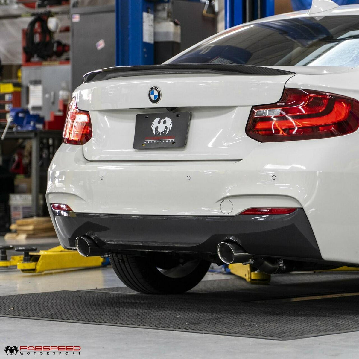 2016-2021 BMW M240i (F22) Fabspeed Muffler Bypass Exhaust System - image 9