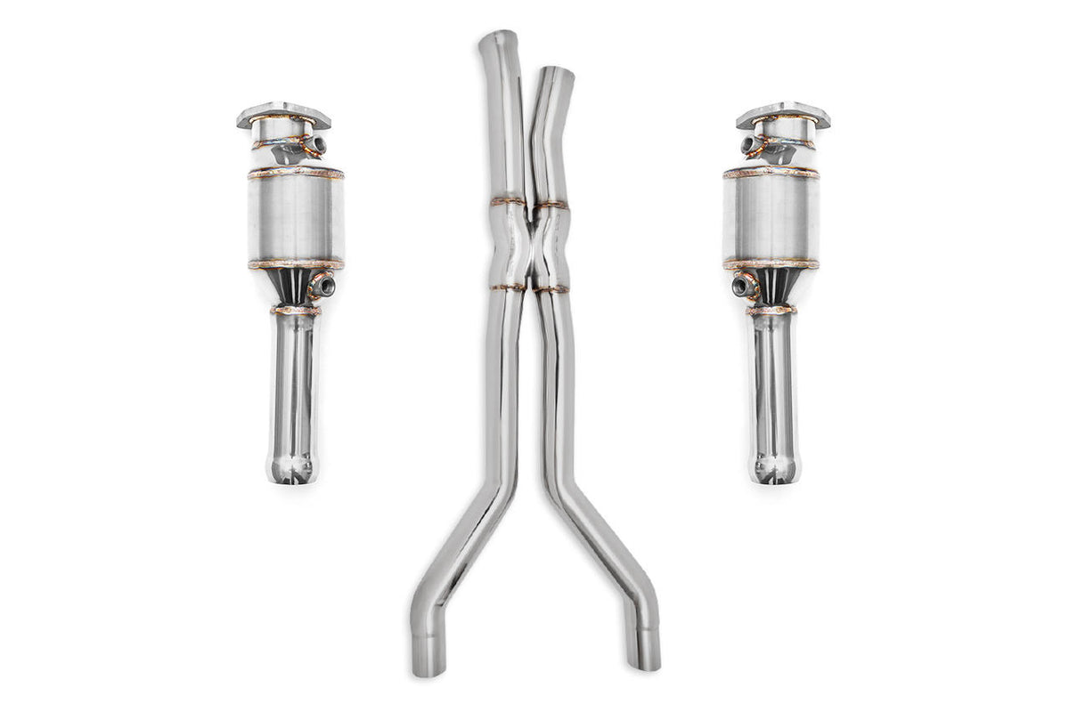 2005-2010 Aston Martin V8 Vantage Fabspeed Sport Cat X-Pipe Exhaust System - image 1