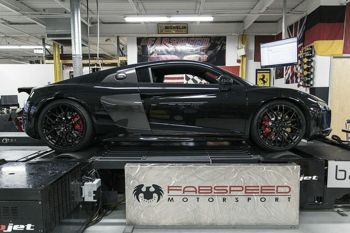 2016-2018 Audi R8 V10 Fabspeed Valved Supersport X-Pipe Exhaust System - image 11