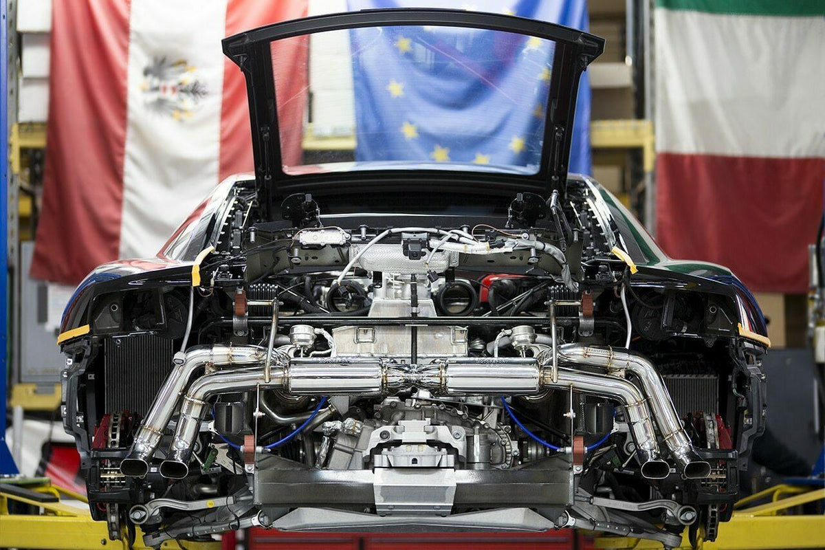 2016-2018 Audi R8 V10 Fabspeed Valved Supersport X-Pipe Exhaust System - image 12