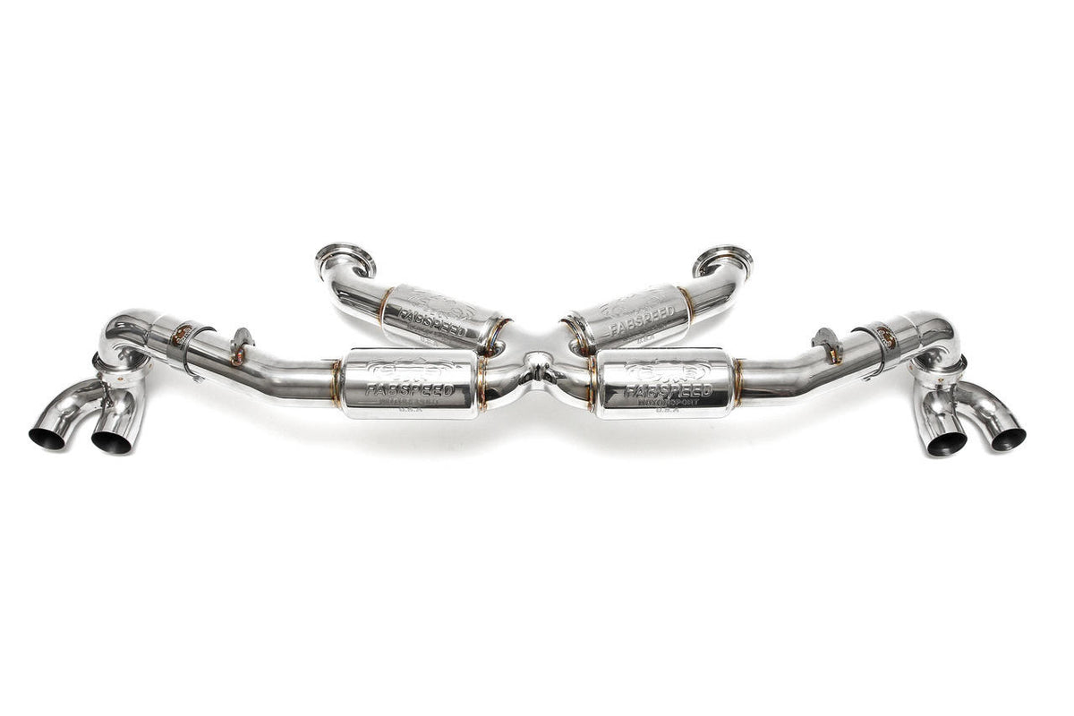 2009-2015 Audi R8 V10 Fabspeed Supersport X-Pipe Exhaust System - image 1