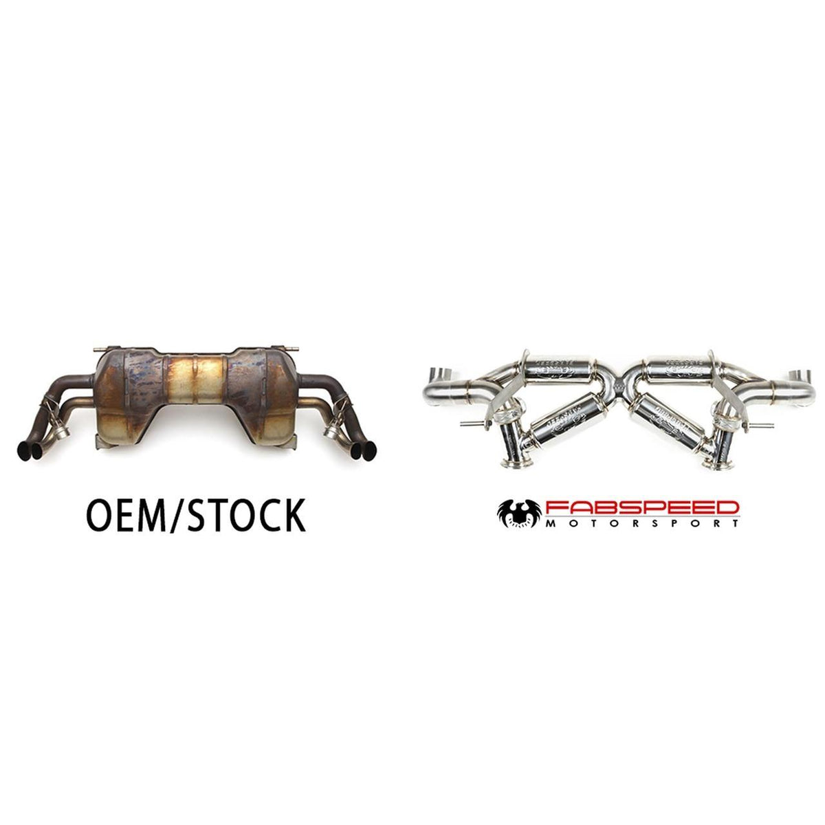 2009-2015 Audi R8 V10 Fabspeed Valved Supersport X-Pipe Exhaust System - image 3
