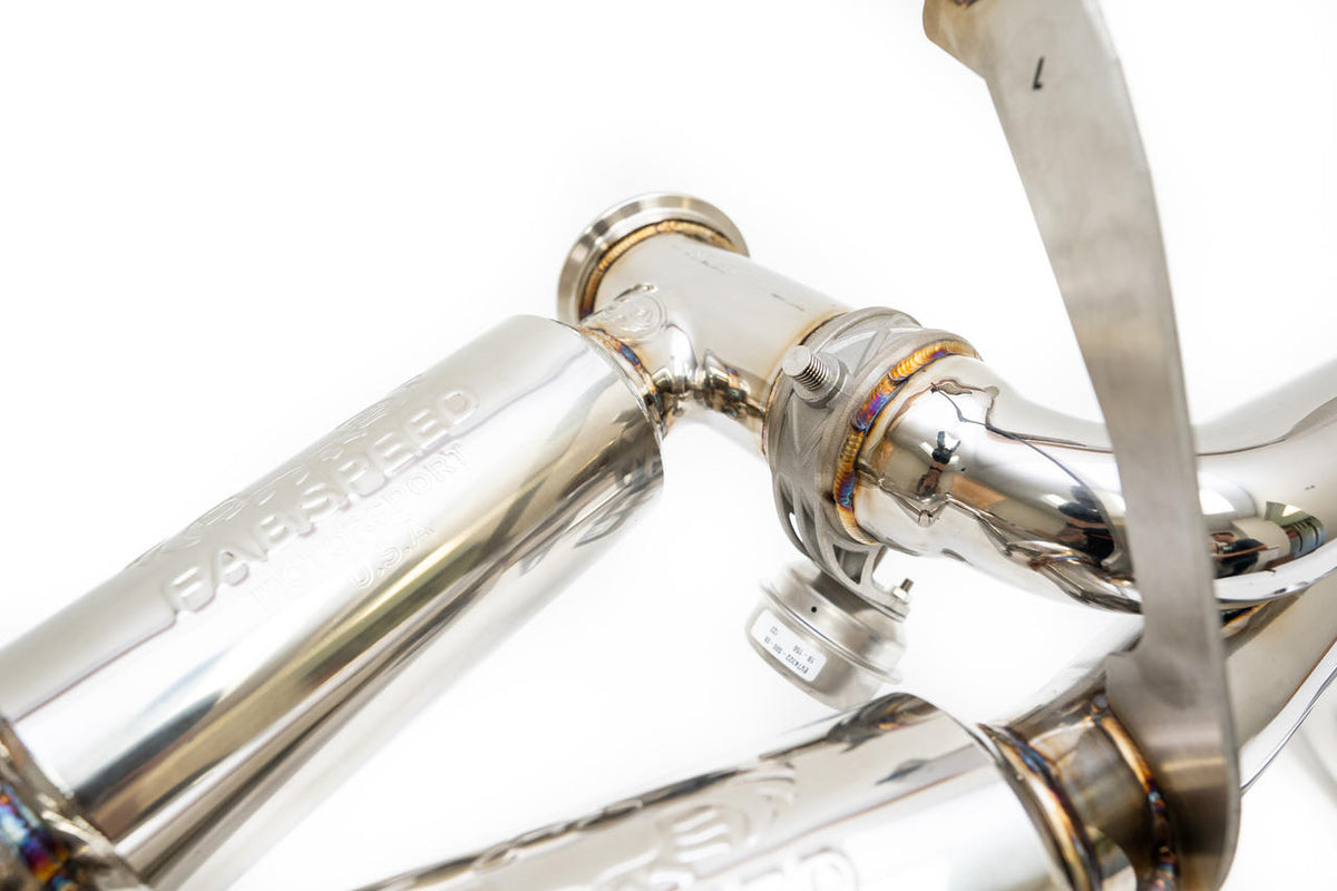 2007-2012 Audi R8 V8 Fabspeed Valved Supersport X-Pipe Exhaust System - image 8