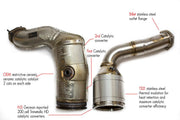 2020-2026 Audi SQ7 Fabspeed Sport Catalytic Converters - image 2