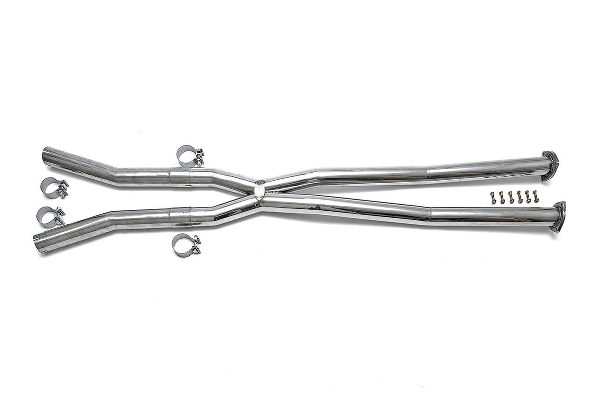 2006-2009 Audi S8 V10 Fabspeed Resonator Bypass X-Pipe - image 1