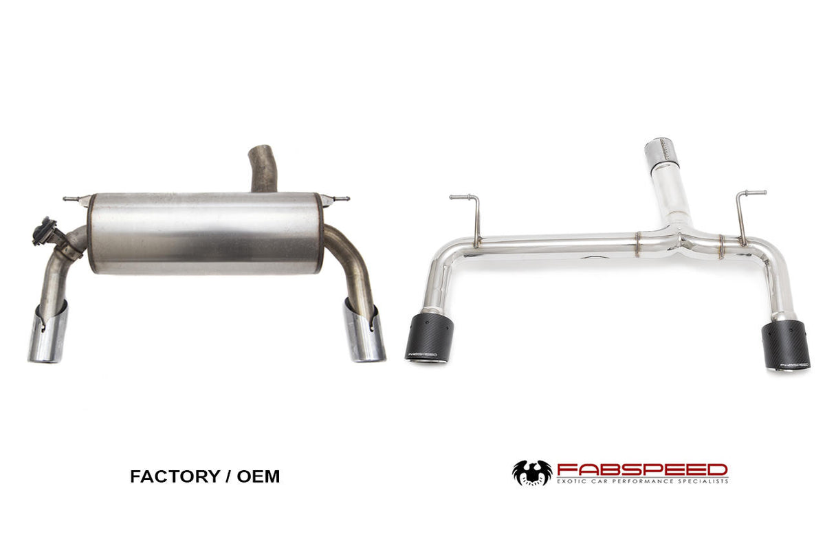 2012-2016 BMW 335i & 435i (F30/F32) Fabspeed Muffler Bypass Exhaust System - image 3
